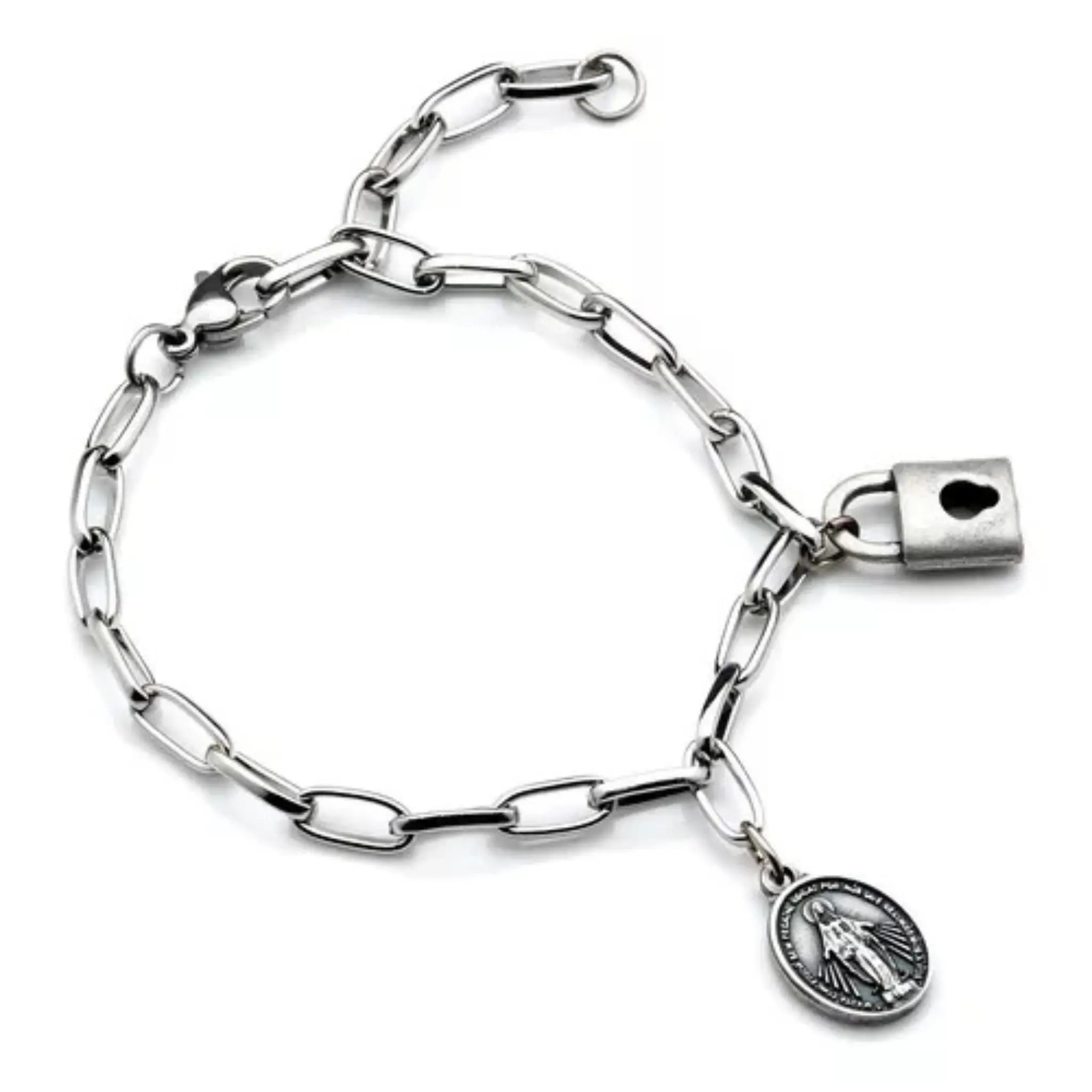 Pulseira Corrente Inox Servos de Nossa Senhora das Graças
