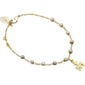 Pulseira Mariana Nossa Senhora Das Graças Perolada 4mm
