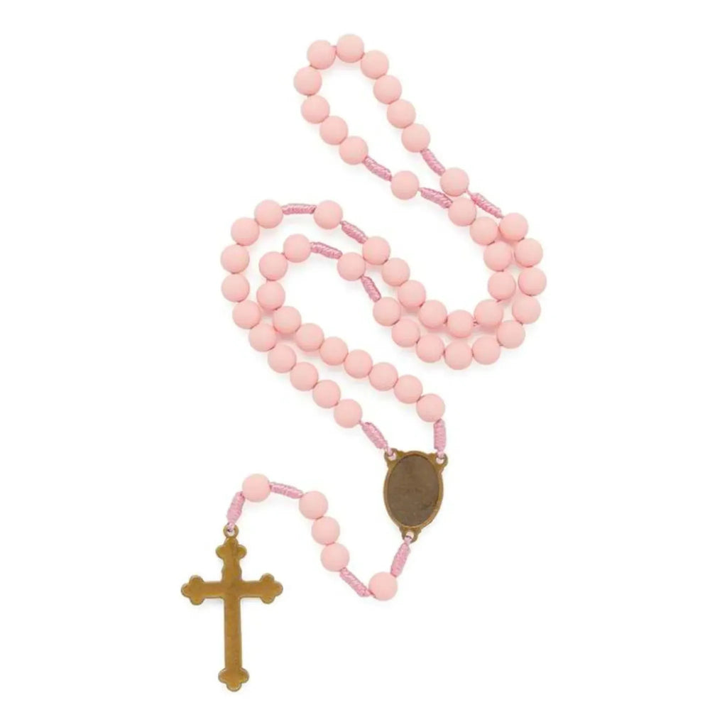 Terço Nossa Senhora Aparecida Rosa Fosco